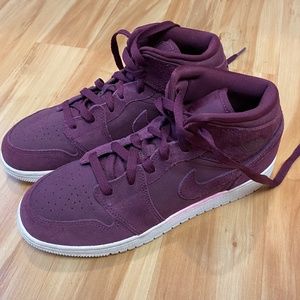 Nike Air Jordan Retro Maroon youth 7 shoes